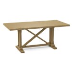 Alexa Trestle Solid Table Top and Base - T-17236TA - Image 3