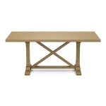 Alexa Trestle Solid Table Top and Base - T-17236TA - Image 5