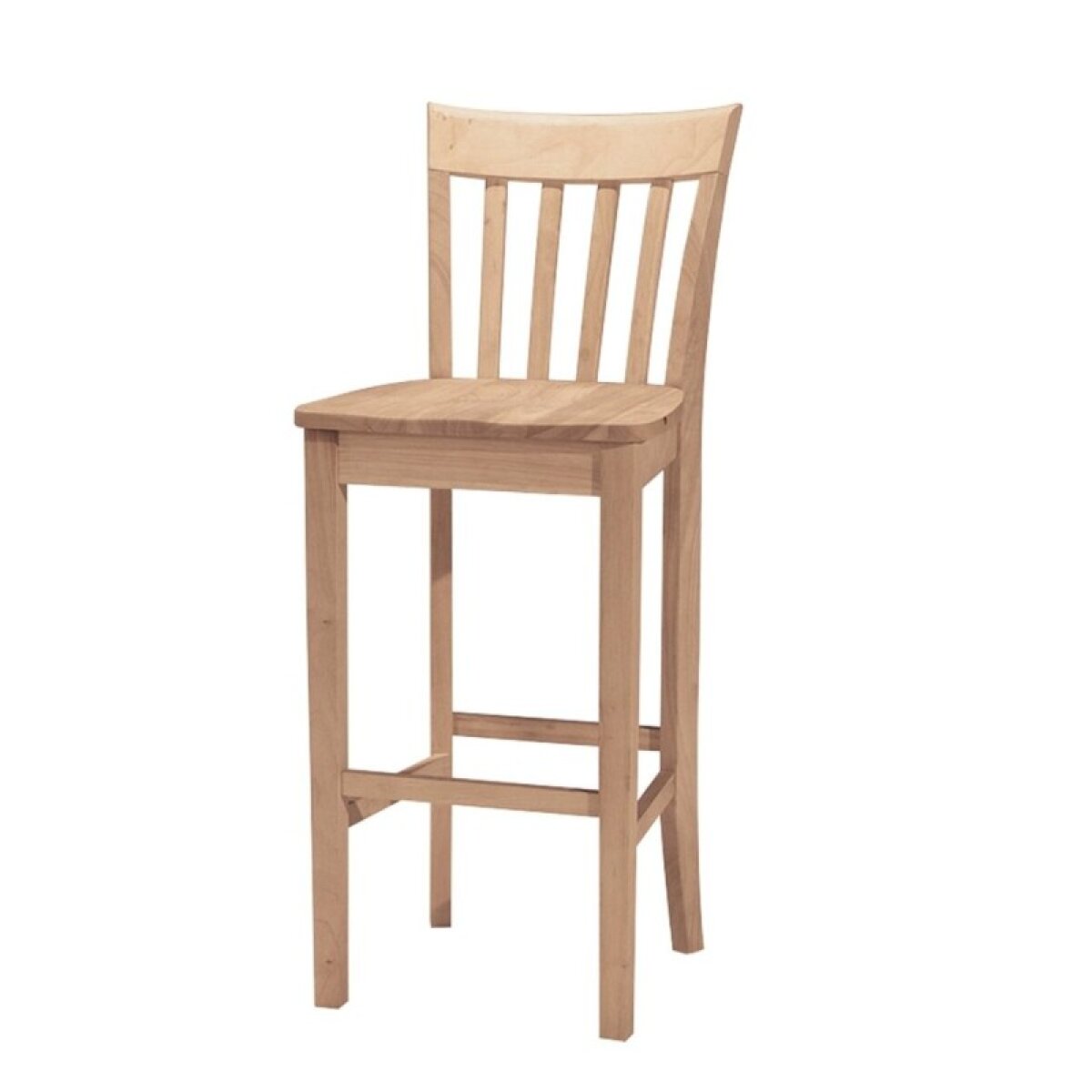 7710ff534f386b97004ce96ddcd9667d 30'' Slatback Bar Stool - Image 1