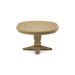 Build Your Own Pedestal Table w/ 48" x 66" Butterfly Leaf Extension Tabletop w/Half Bullnose Edge - Image 26