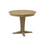 Build Your Own Pedestal Table w/ 30"H Verano Pedestal for Solid Tops - Image 7