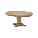 Build Your Own Pedestal Table w/ 48" x 66" Butterfly Leaf Extension Tabletop w/Half Bullnose Edge - Image 44