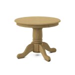 Build Your Own Pedestal Table w/30"H Medium Turned Pedestal for Solid Tops