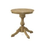 Build Your Own Pedestal Table w/ 30" Round Tabletop w/ Half Bullnose Edge