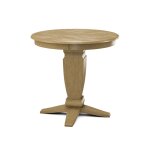 Build Your Own Pedestal Table w/ 36"H Java Gathering Pedestal for Solid Tops - Image 6
