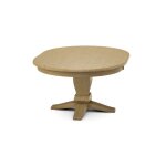 Build Your Own Pedestal Table w/ 48" x 66" Butterfly Leaf Extension Tabletop w/Half Bullnose Edge - Image 29