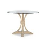 36" Flair Pedestal Base with 48" Glass Top - T-12B-36-GLASS - Image 4