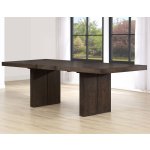 Evan 78-96 Inch Dining Table With 18″ Leaf