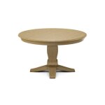 Build Your Own Pedestal Table w/ 52" Round Tabletop w/Reverse Bevel Edge - Image 14