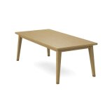 Mid Century Moden Solid Table w/ Flared Legs - Image 11