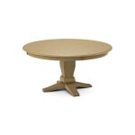 Build Your Own Pedestal Table w/ 60" Round Tabletop w/Reverse Bevel Edge - Image 3