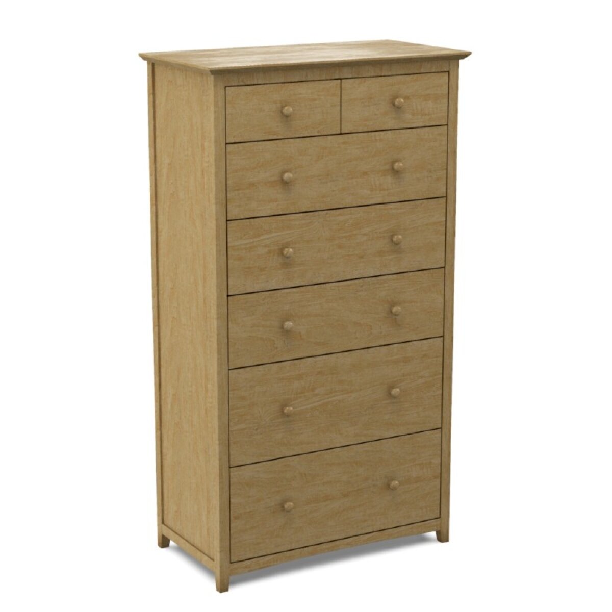 93d31f0d76f583248ef71df645402ef9 Lancaster 7-Drawer Carriage Chest - Image 1