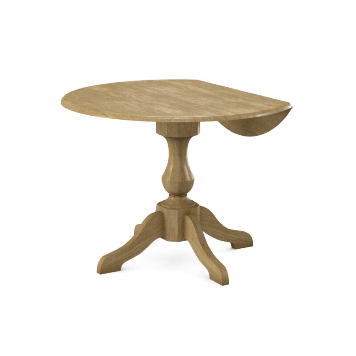 97f6e0ef8f24cefb733d46d74d145981 Build Your Own Pedestal Table w/ 42"Dropleaf Top - Image 1