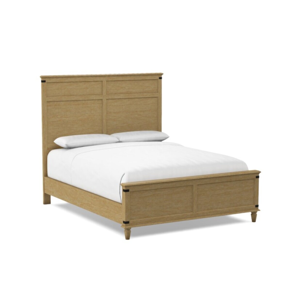 9922e51592c38106e3d7b2862de4f38d Farmhouse Chic Bed: Available in K & Q - BD-901QR - Image 1