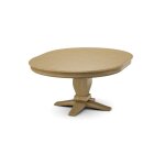 Build Your Own Pedestal Table w/ 54" x 72" Butterfly Leaf Extension Top w/Half Bullnose Edge - Image 34