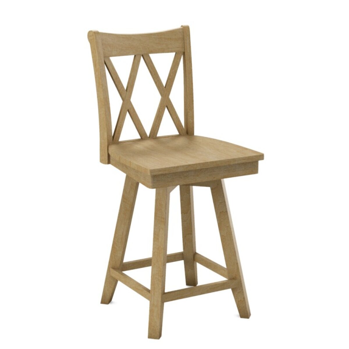 9f1905cbecc8842509d1197c572fc878 24'' XX Back Swivel Counter Stool - Image 1