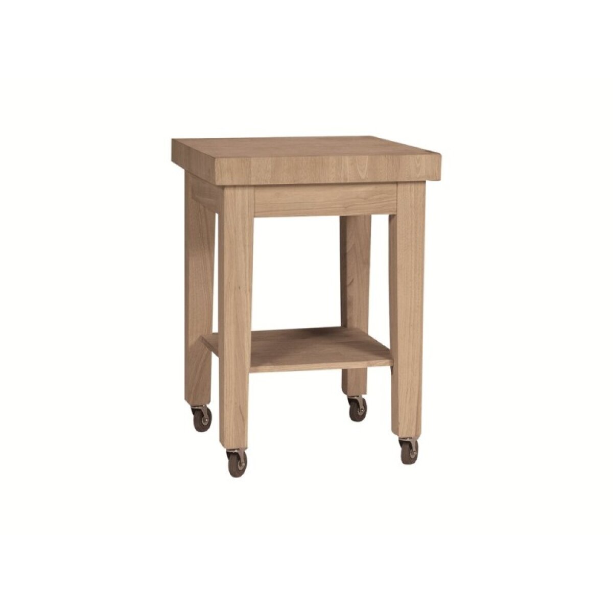 9f226f3e531f8a22c0979c399da11807 Castored Kitchen Work Center w/ Real Butcher Top - Image 1