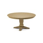 Build Your Own Pedestal Table w/ 60" Round Tabletop w/Reverse Bevel Edge - Image 33