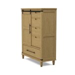 Farmhouse Chic Sliding Door Chest - Image 11