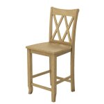 24'' Double XX Back Counter Stool - Image 9