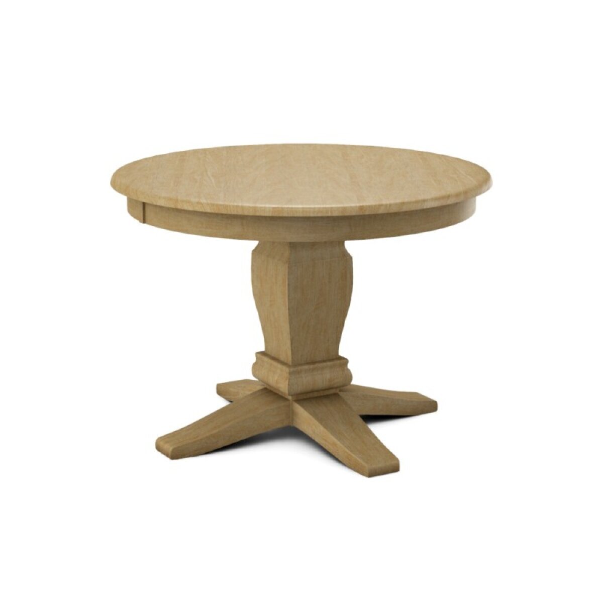 Build Your Own Pedestal Table w/ 30" H Java Pedestal for Solid Tops ...
