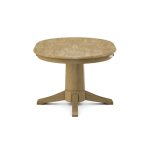 Build Your Own Pedestal Table w/ 30"H Transitional Pedestal for Extension Tops - Image 14