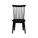 Vaughn 5-piece 60-96″ W/2-18 Leaves Dining Set, Coffee & Black Finish - Image 7