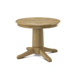 Build Your Own Pedestal Table w/ 30"H Transitional Pedestal for Solid Tops - Image 3