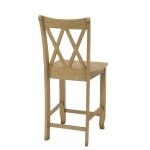 24'' Double XX Back Counter Stool - Image 25