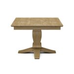 Build Your Own Pedestal Table w/42" Square Top w. Reverse Bevel Edge - Image 32