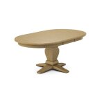 Build Your Own Pedestal Table w/42" x 72" Butterfly Leaf Extension Tabletop w/ Half Bullnose Edge - Image 36