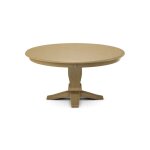 Build Your Own Pedestal Table w/ 60" Round Tabletop w/Reverse Bevel Edge - Image 23