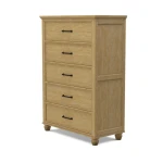 Vista Bedroom 5-Drawer Chest - Image 9