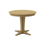 Build Your Own Pedestal Table w/ 30"H Verano Pedestal for Solid Tops - Image 16