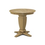 Build Your Own Pedestal Table w/ 36"H Java Gathering Pedestal for Solid Tops - Image 27
