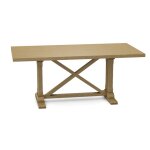Alexa Trestle Solid Table Top and Base - T-17236TB - Image 4