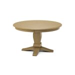 Build Your Own Pedestal Table w/ 52" Round Tabletop w/Reverse Bevel Edge - Image 24