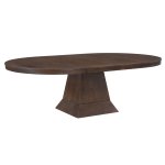 Vaughn 5-piece 60-96″ W/2-18 Leaves Dining Set, Coffee & Black Finish - Image 18