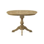 Build Your Own Pedestal Table w/ 36 x 48" Extension Tabletop w/Half Bullnose Edge - Image 23