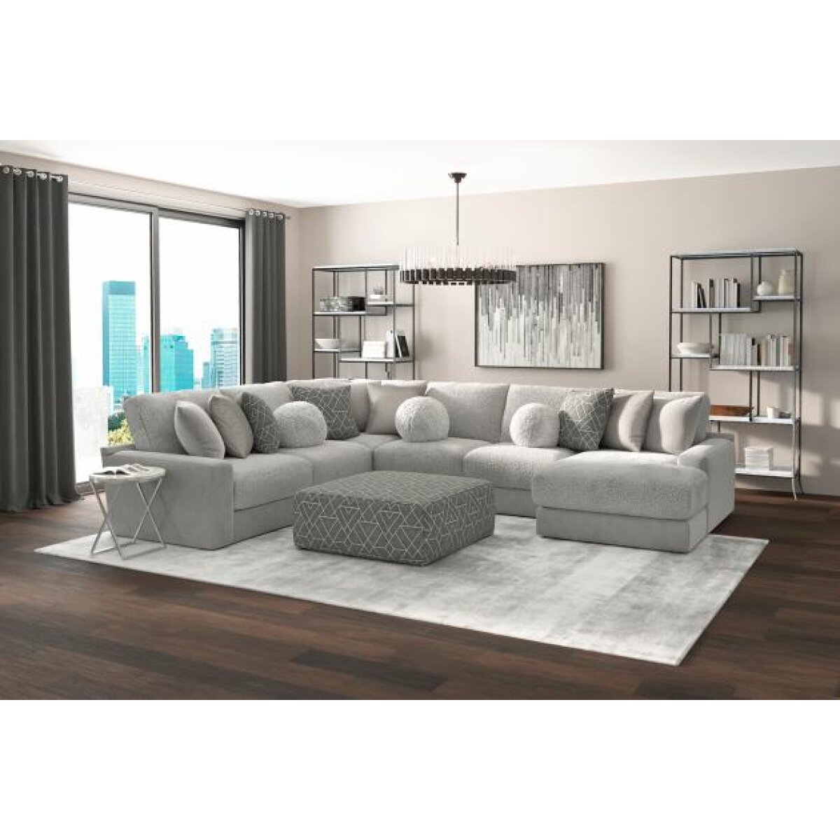 b306dbe6942e39114c6b842f8f51e82a Canyon 4047 Cocktail Ottoman - Image 1