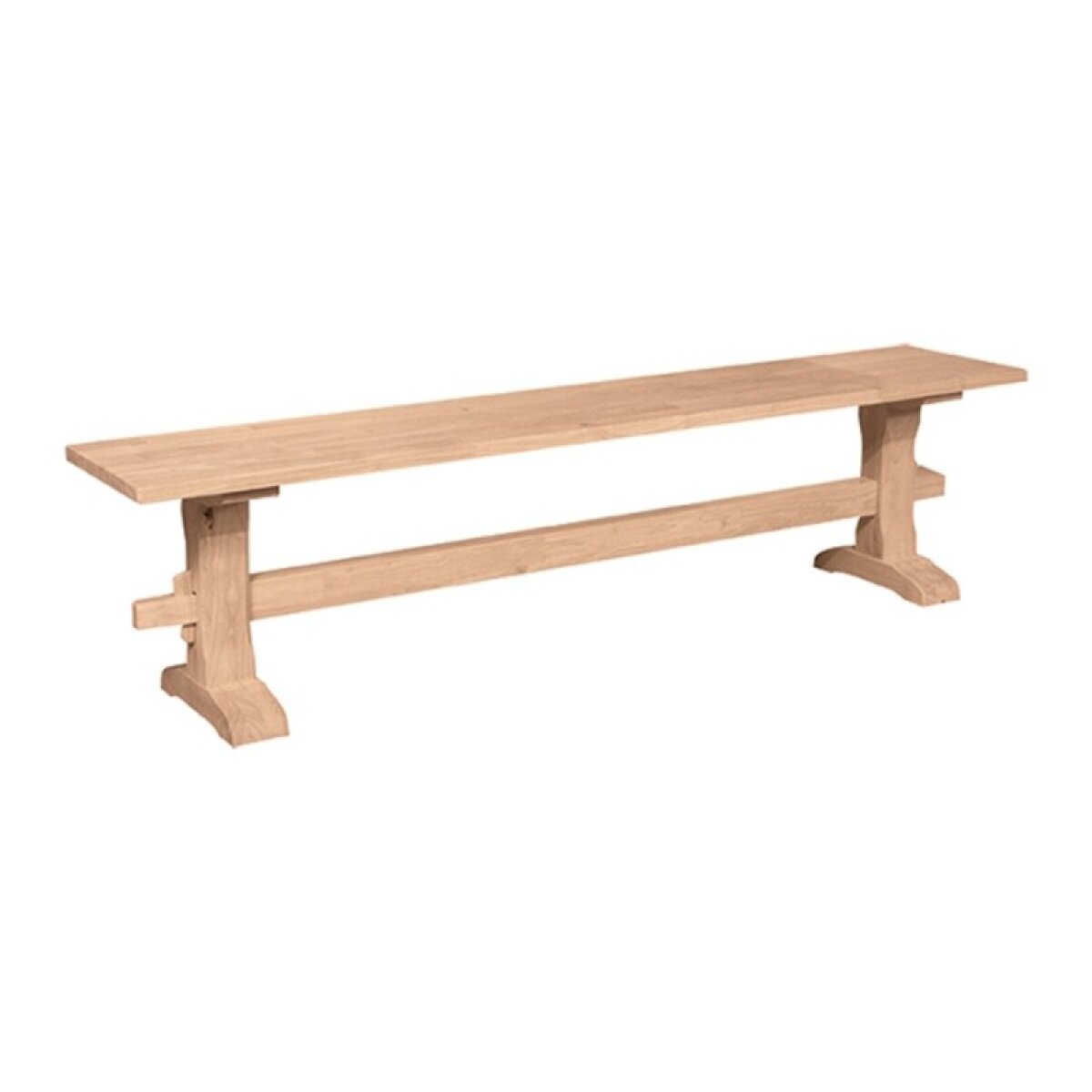 b5725f6c64986e38c8b9c5cc2cf64021 Trestle Bench / Trestle Bench Pedestals - BE-72T - Image 1