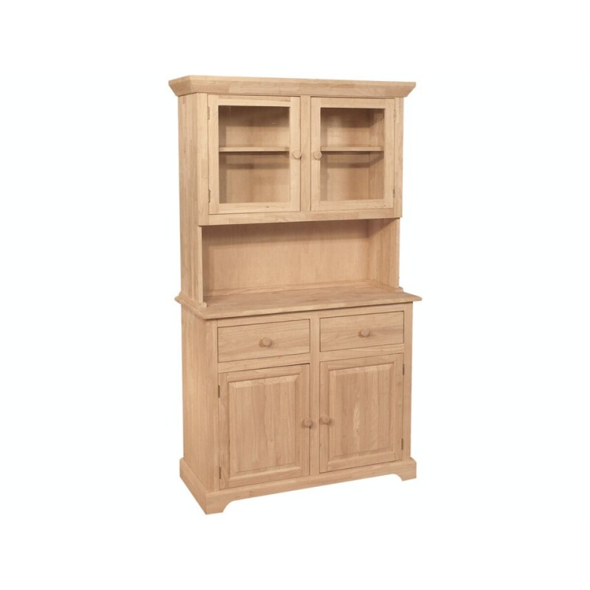 b580740d5765fe3fdfa382735d3b35c9 2 Door Hutch (shown w/B-2) - Image 1
