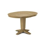 Build Your Own Pedestal Table w/ 42" x 54" Round Extension Tabletop - Image 36