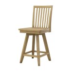 24'' Mission Swivel Counter Stool - Image 8
