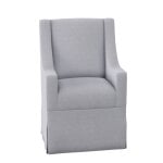 Slope Arm Slip Cover Chair - Image 4