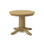 Build Your Own Pedestal Table w/ 30"H Transitional Pedestal for Solid Tops - Image 18