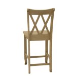 24'' Double XX Back Counter Stool - Image 22