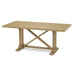 Alexa Trestle Solid Table Top and Base - T-17236TB - Image 7