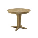 Build Your Own Pedestal Table w/ 30"H Verano Pedestal for Solid Tops - Image 12