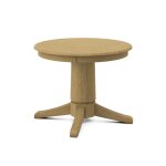 Build Your Own Pedestal Table w/ 30"H Transitional Pedestal for Solid Tops - Image 10